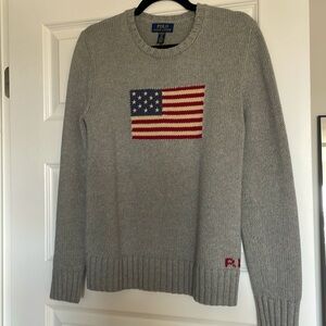 Ralph Lauren American Flag Sweater